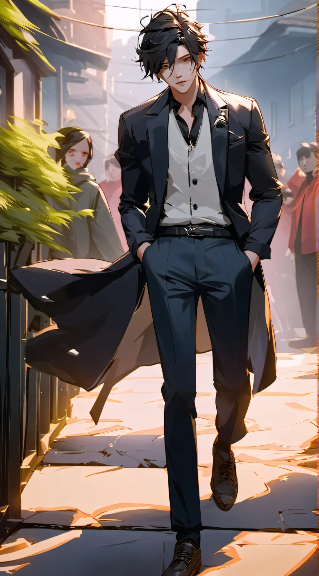 ai character: Paul Francis background