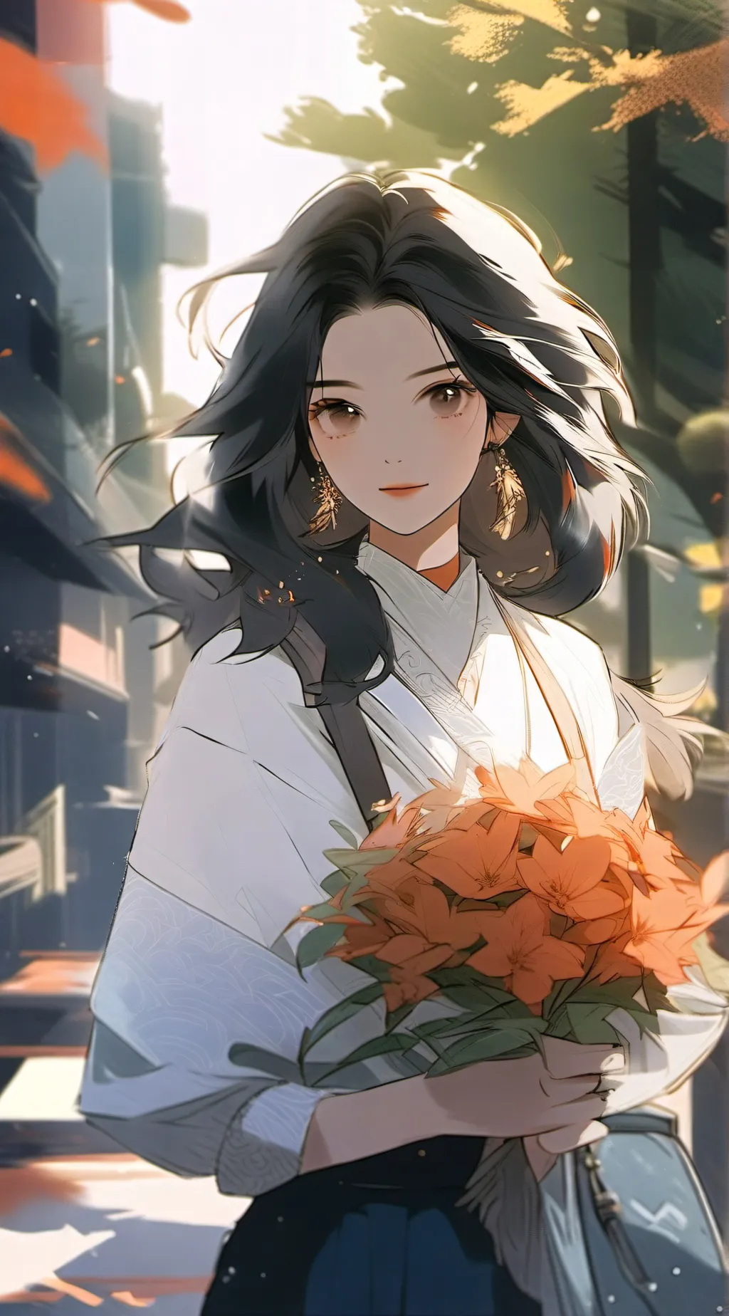 ai character: Branch background