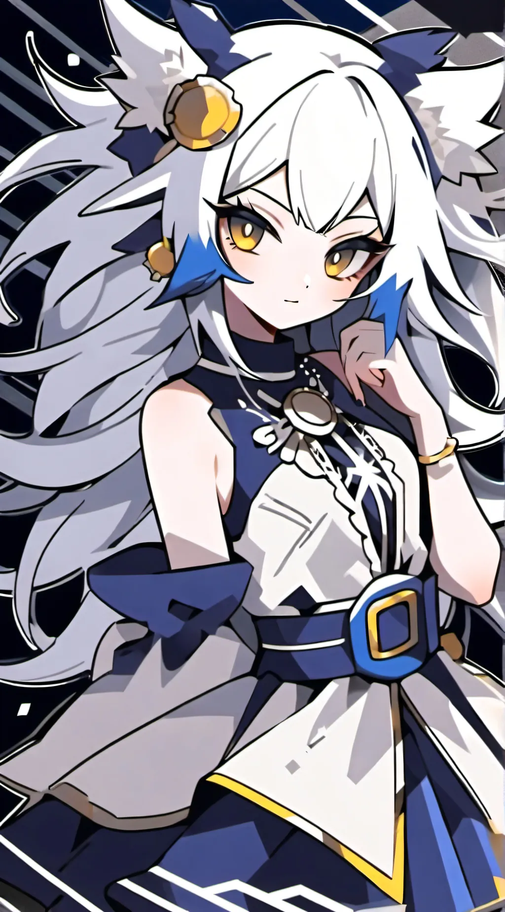 ai character: SilviaTheHedgehog background