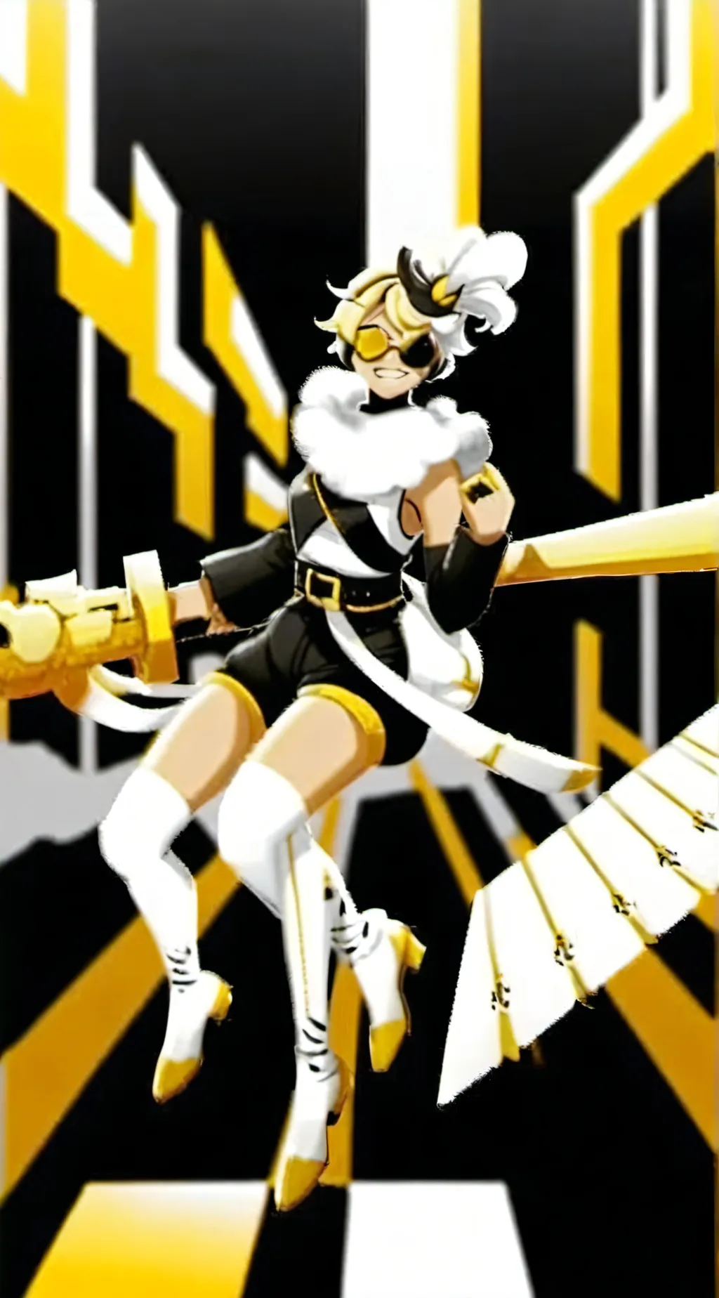 ai character: Cyn background