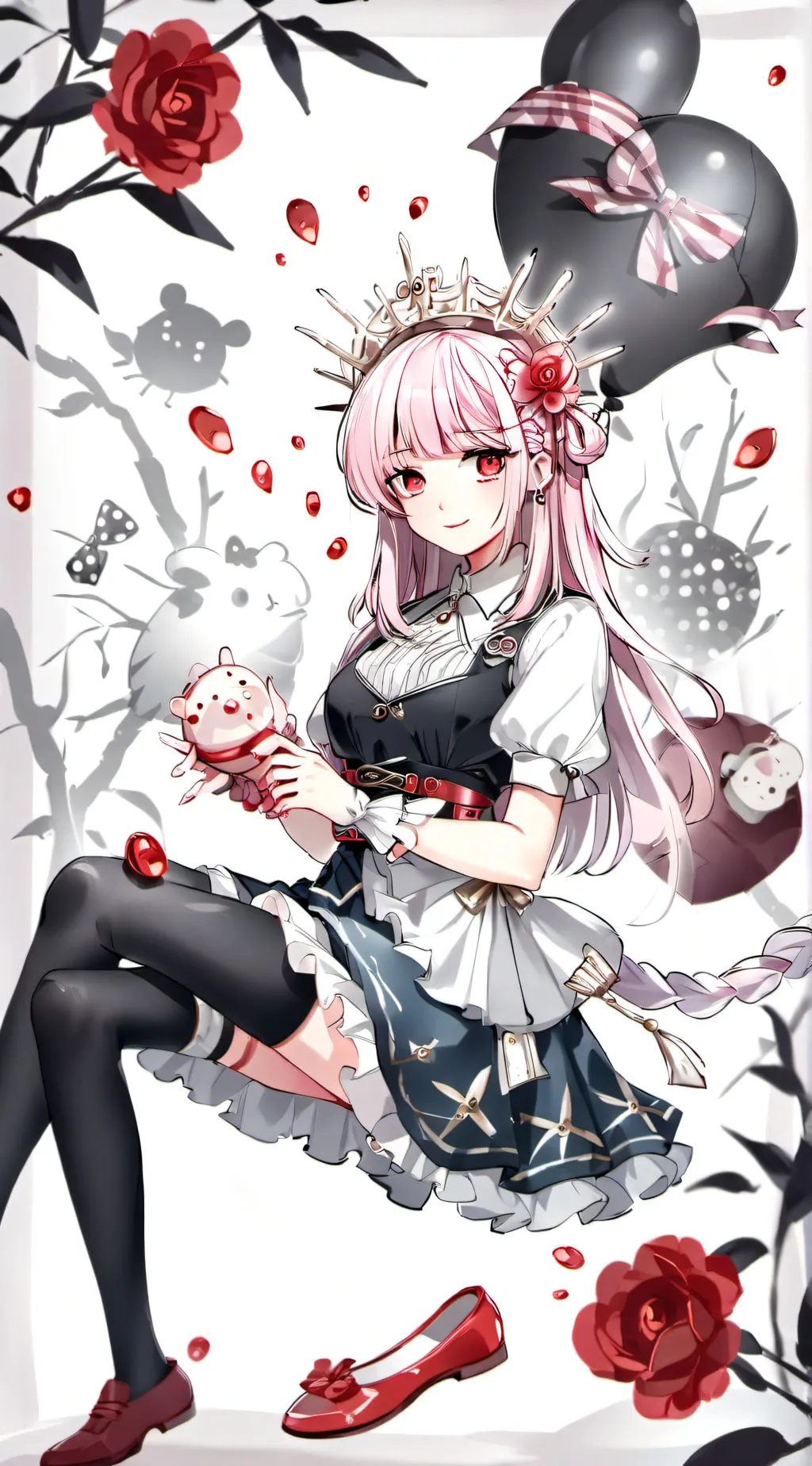 ai character: Peppa pig background