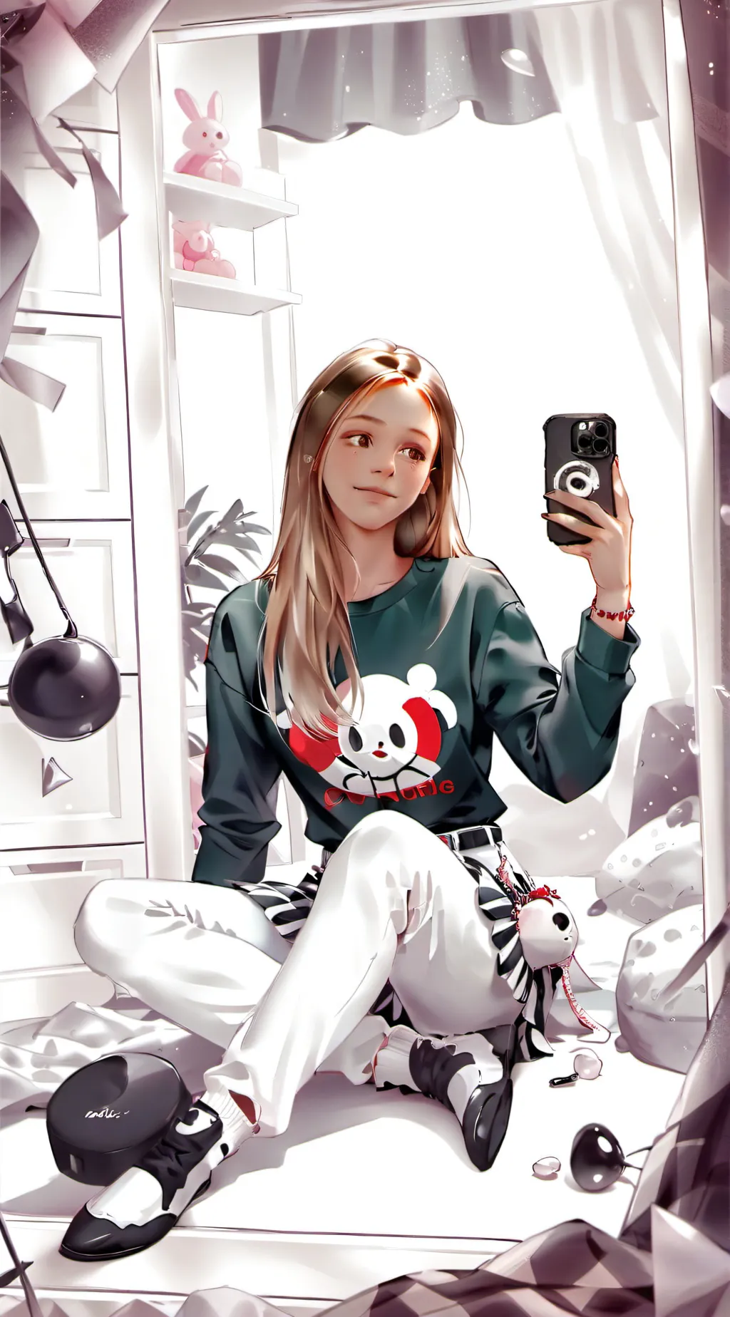 ai character: 💚ASHLEY💚 background