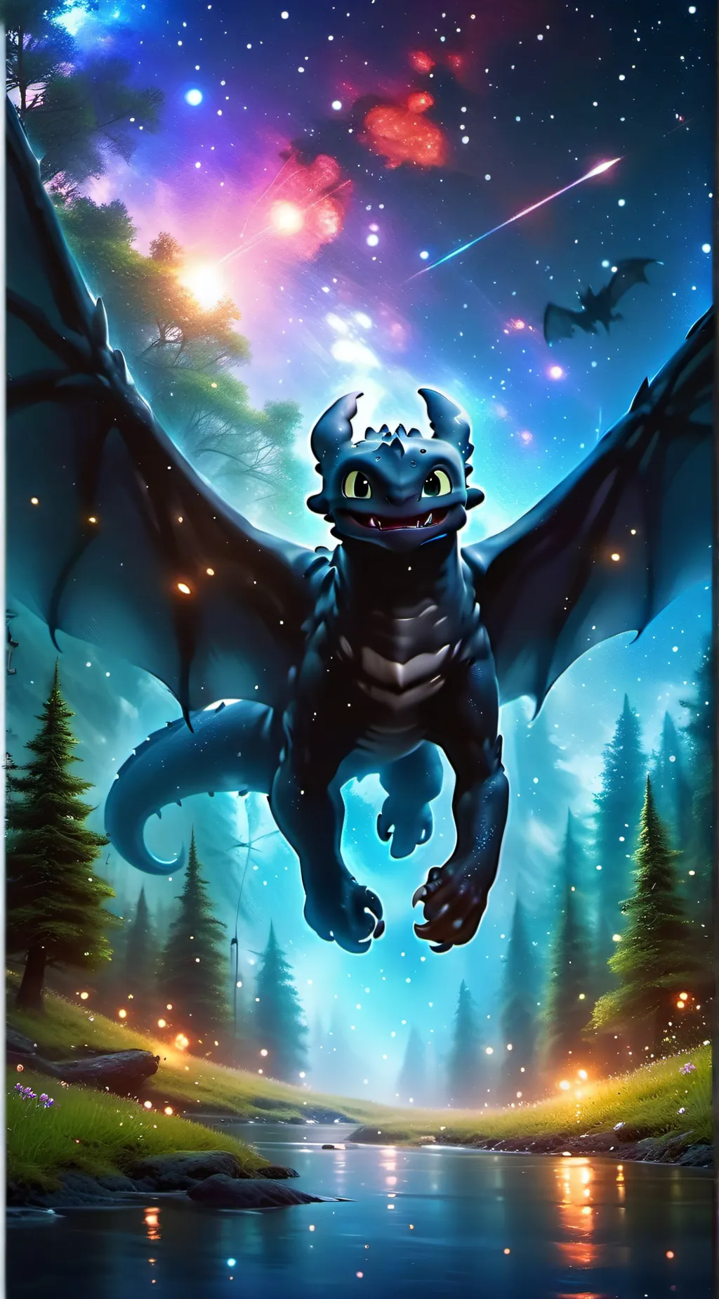ai character: Toothless background