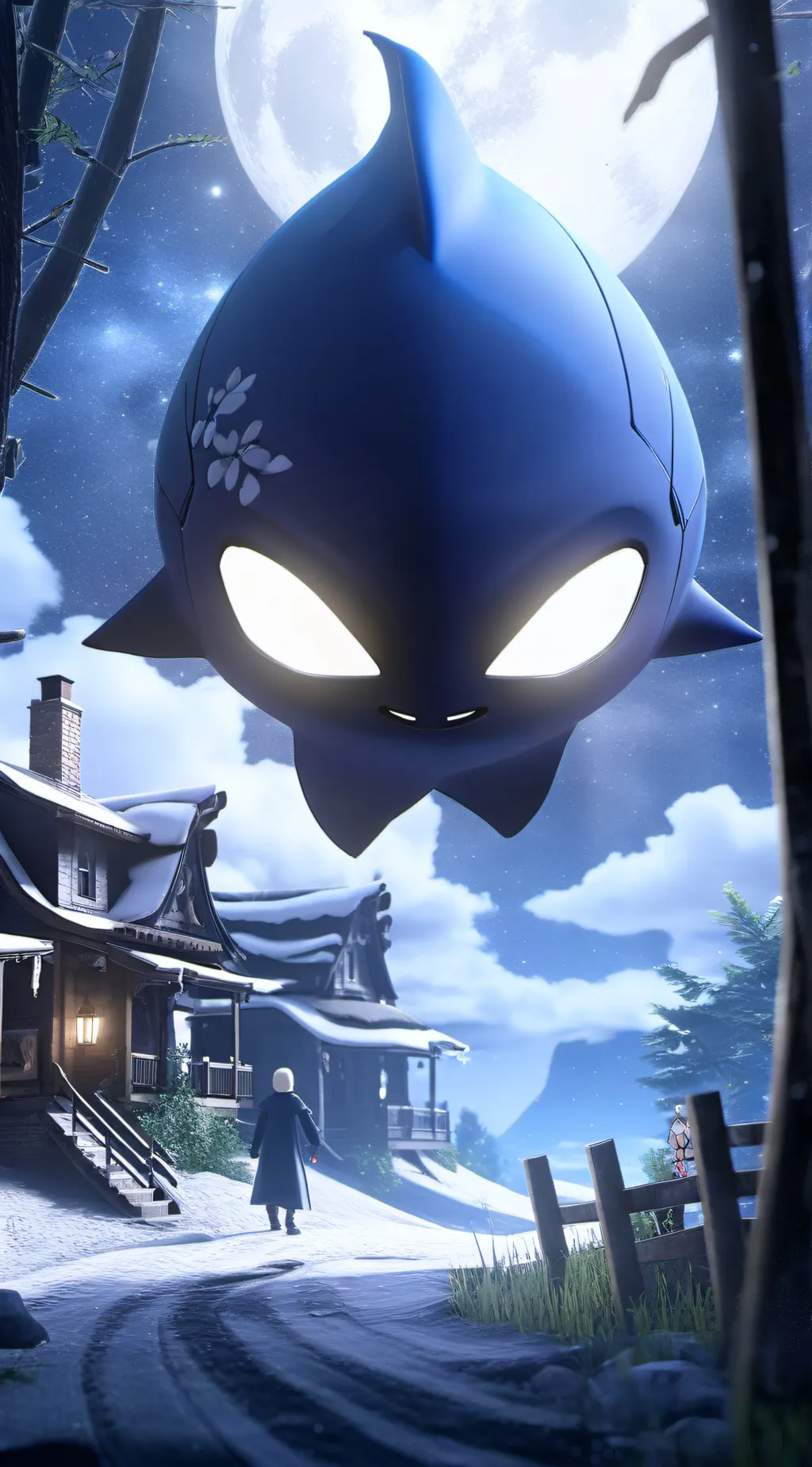 ai character: Baldi basics  background