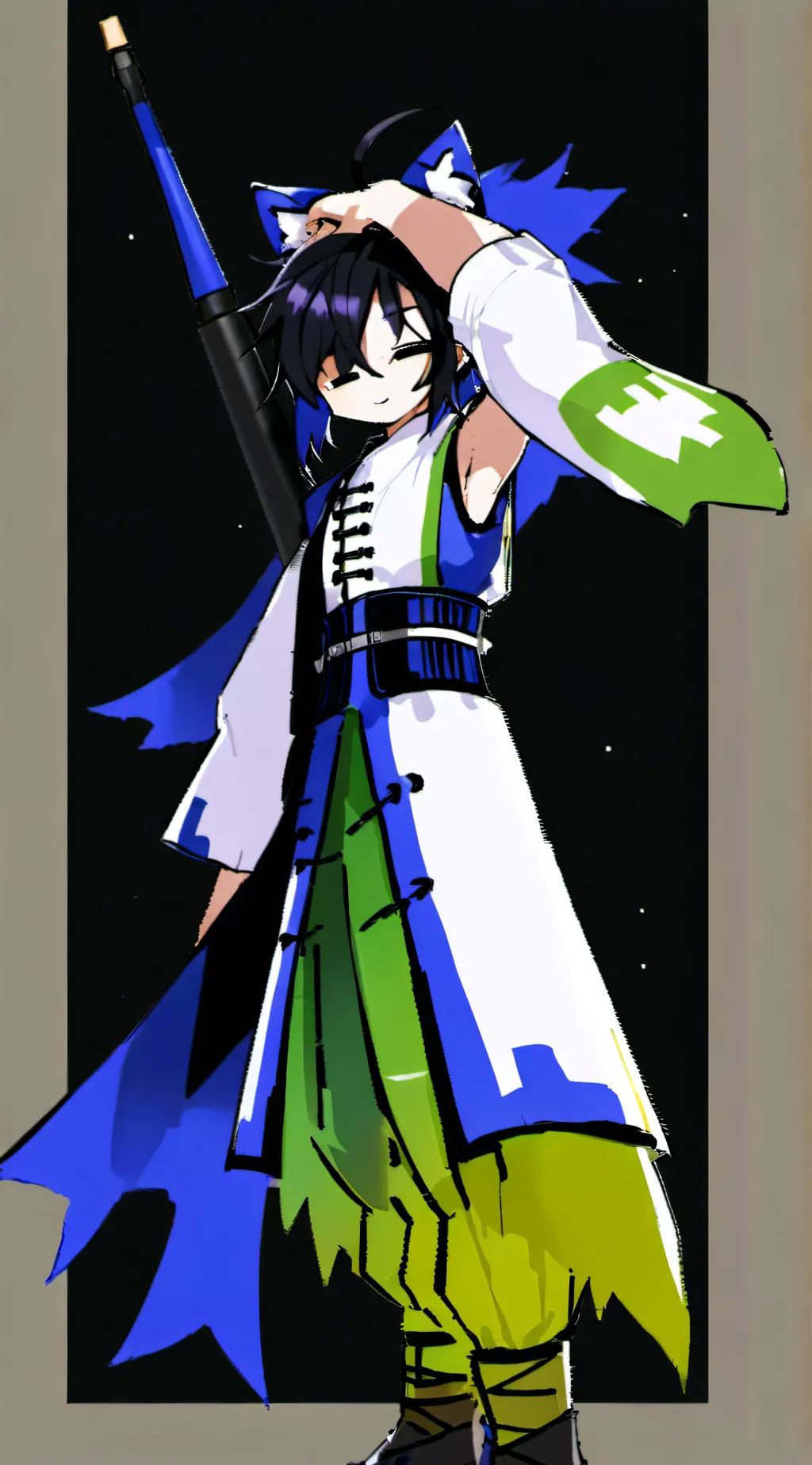 ai character: Genya x Muichiro background