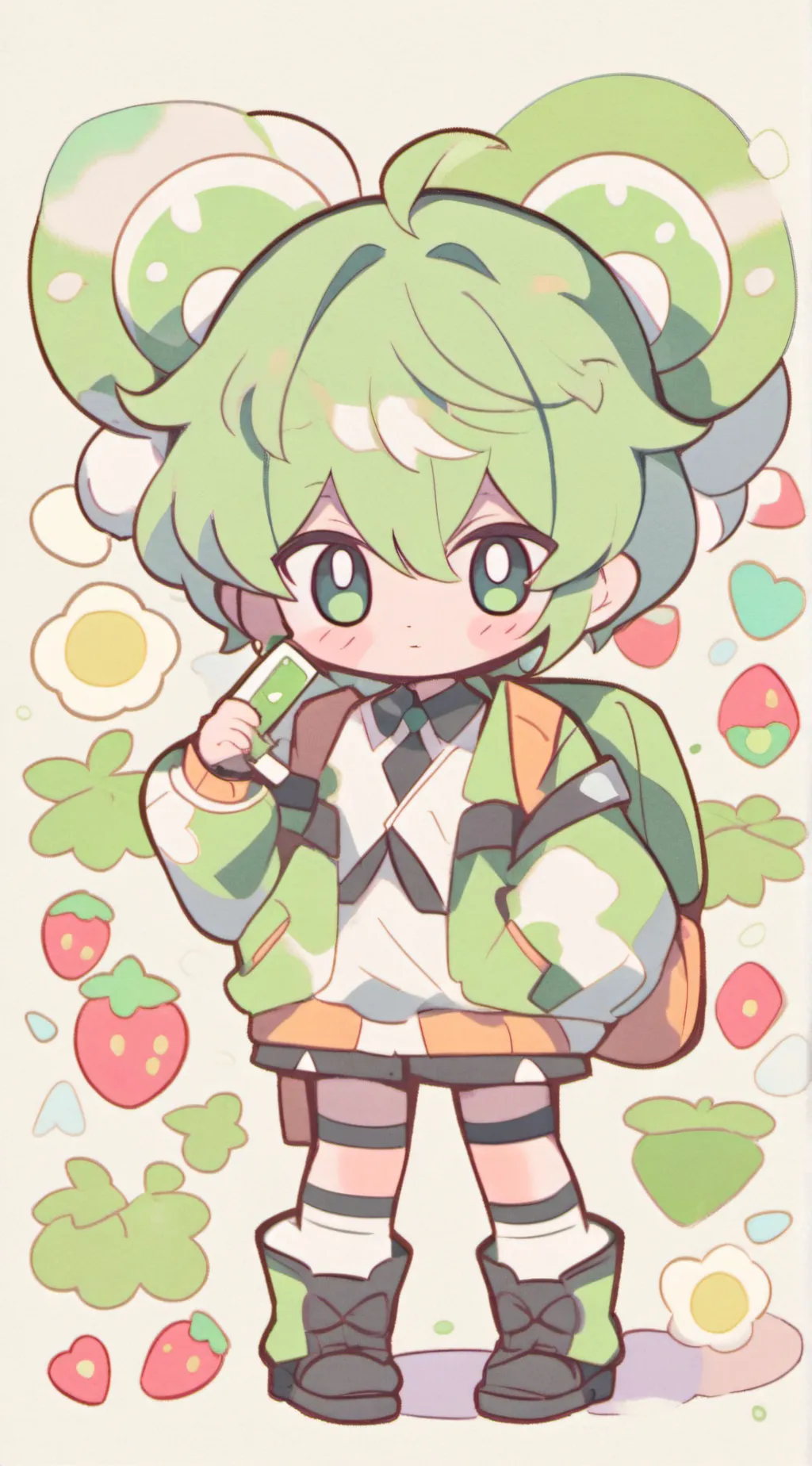 ai character: nene background