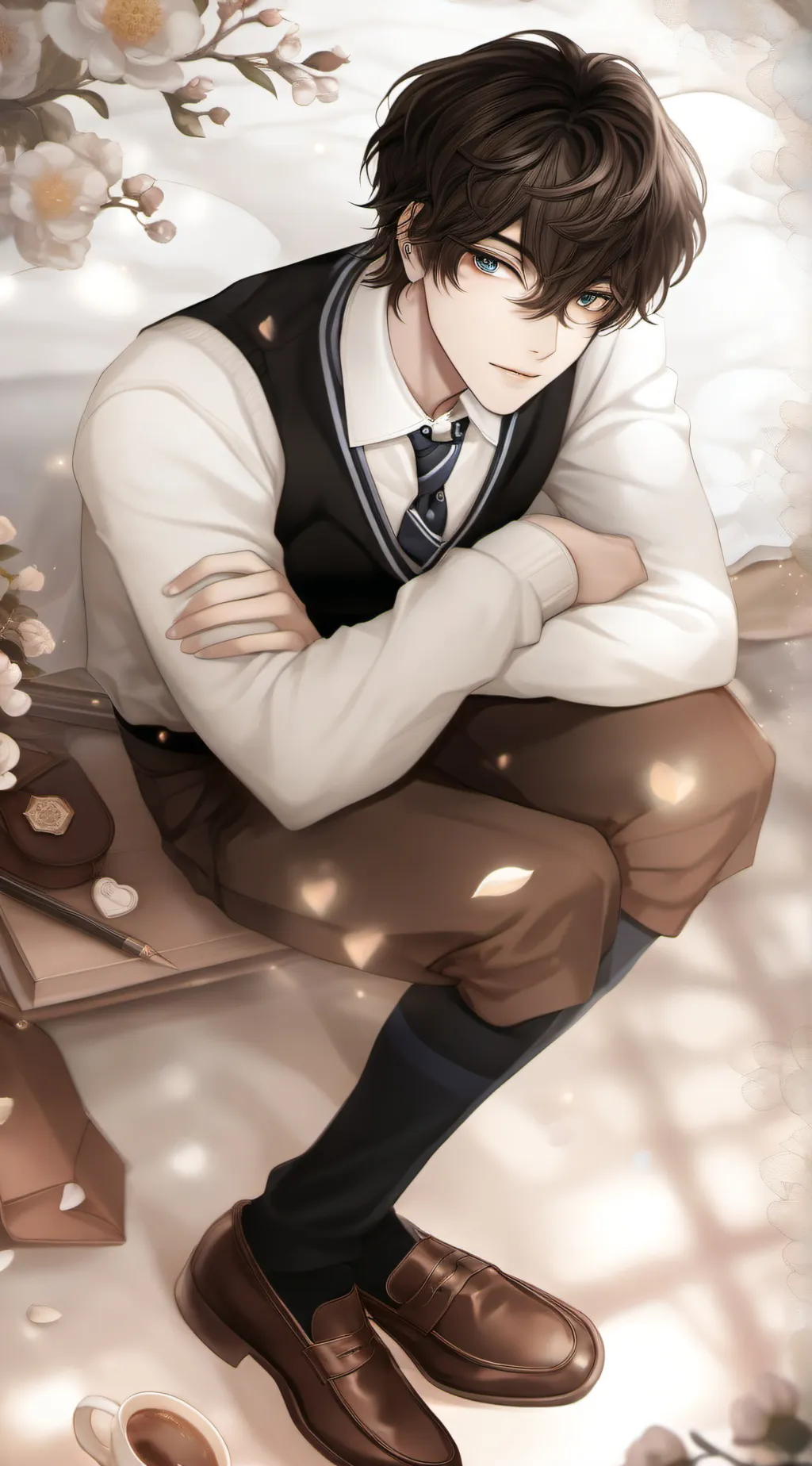 ai character: ☆Andrew☆ background