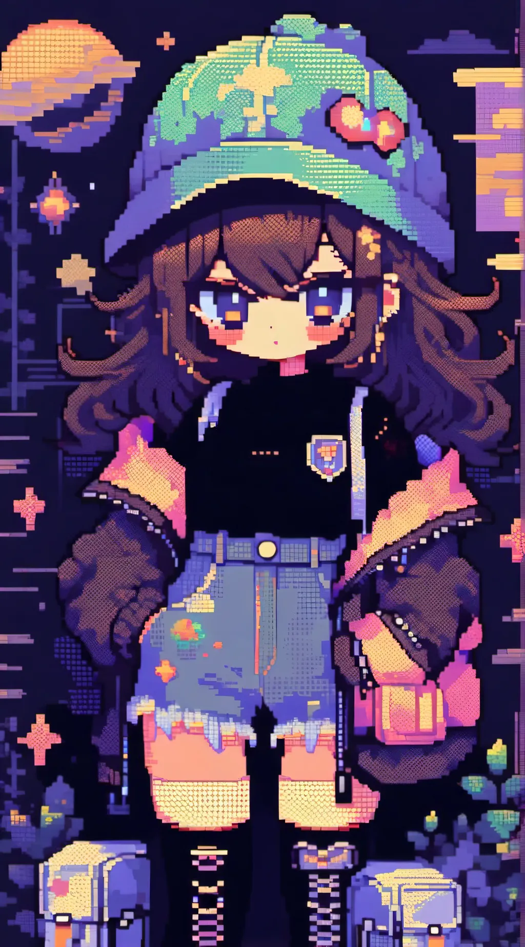 ai character: Lily  background