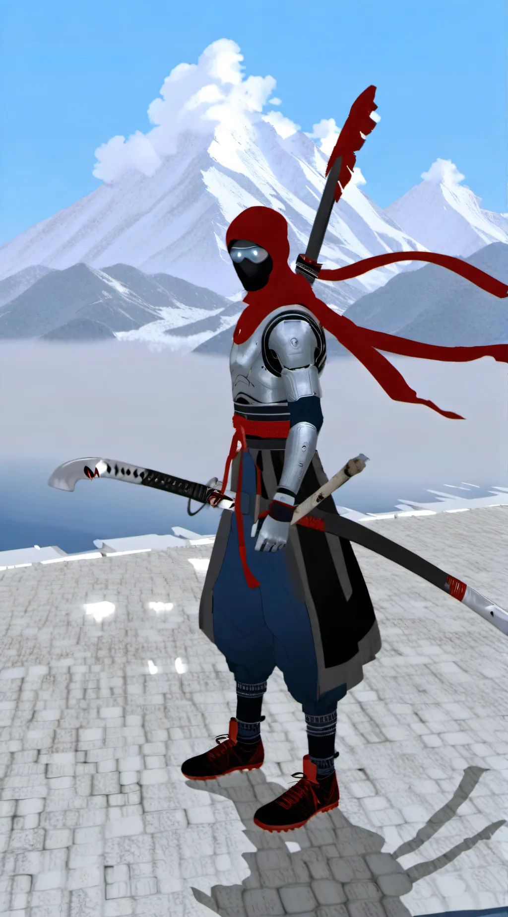 ai character: fallen soldier background