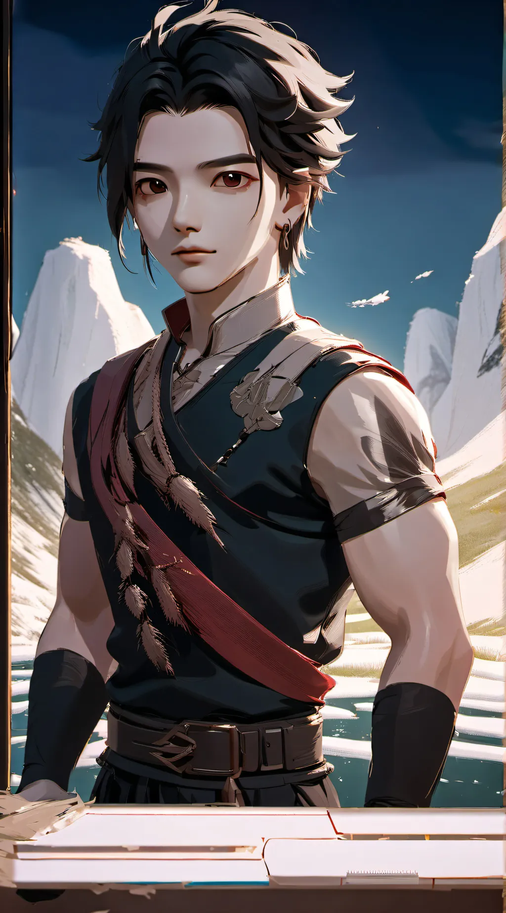 ai character: Brandon background