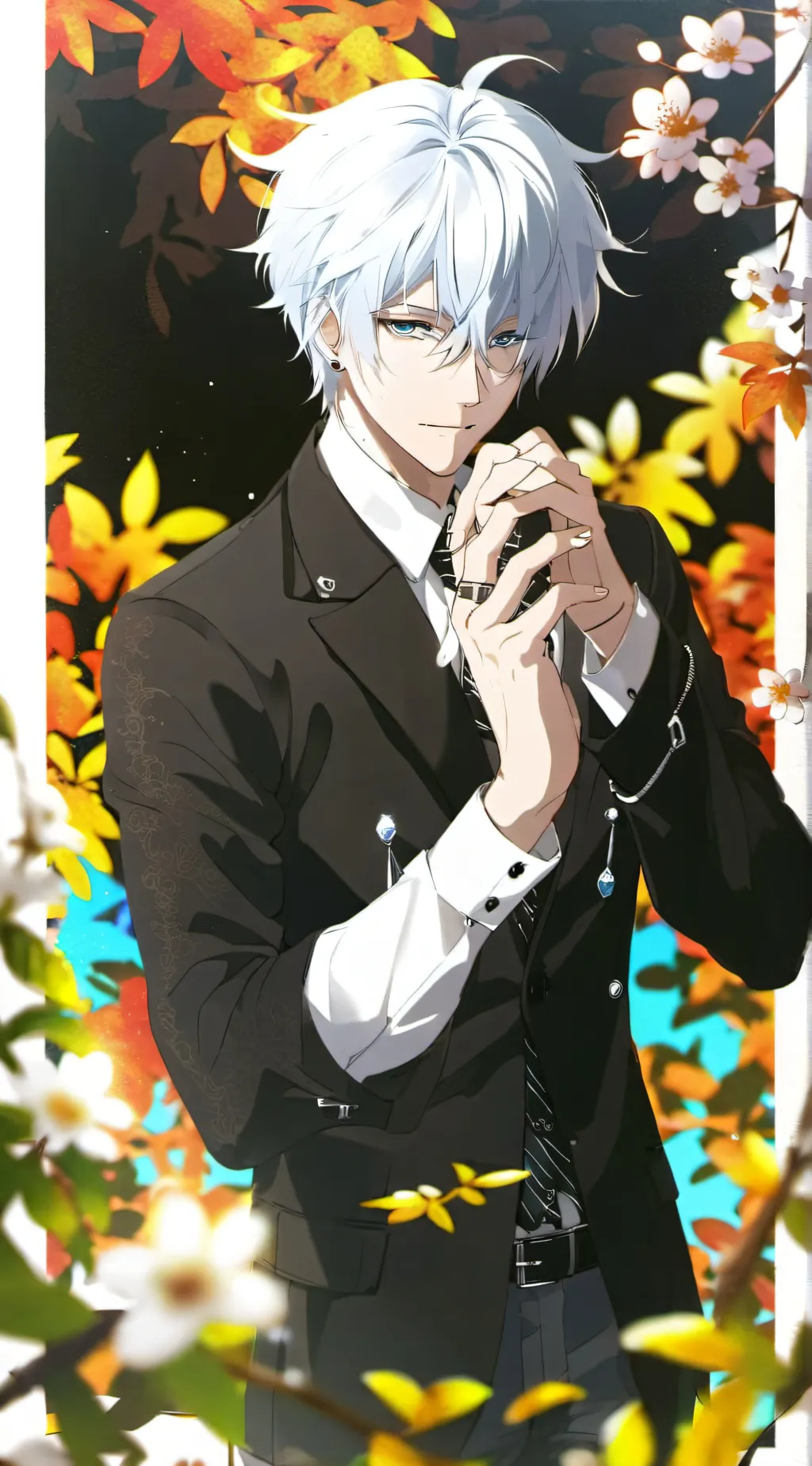 ai character: gojo background