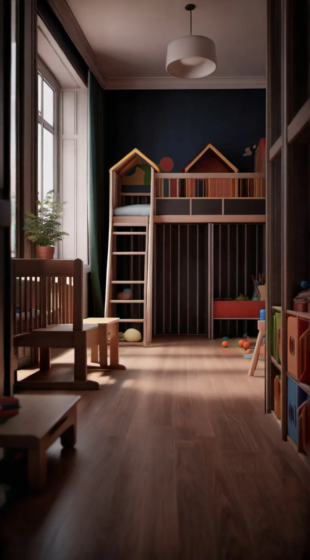 ai character: Daycare  background