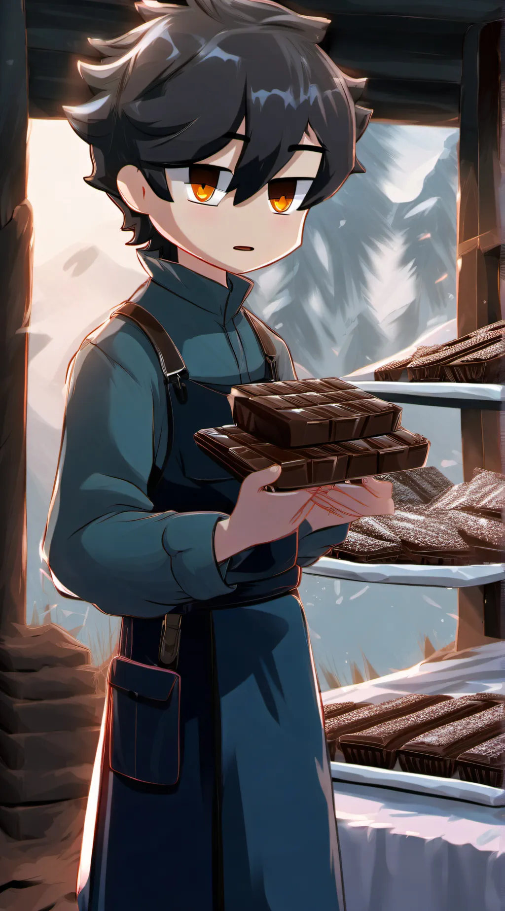 ai character: draco background