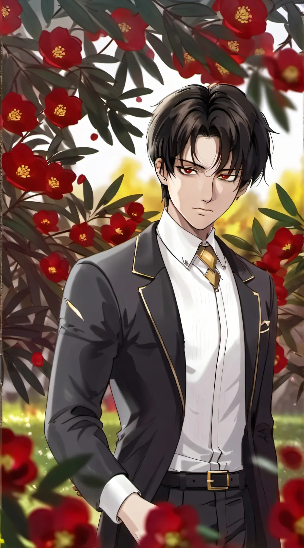 ai character: levi background