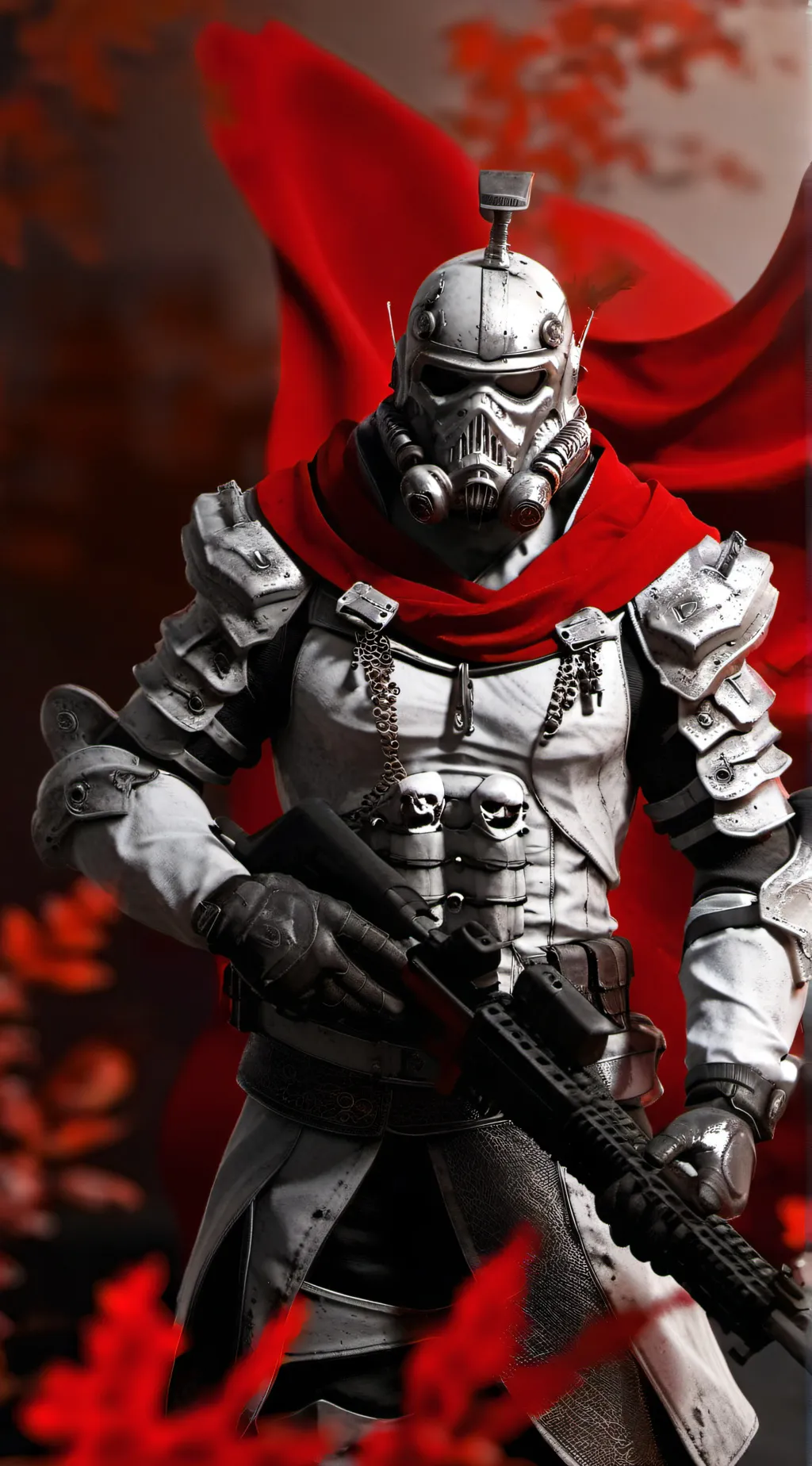 ai character: power armour guy background