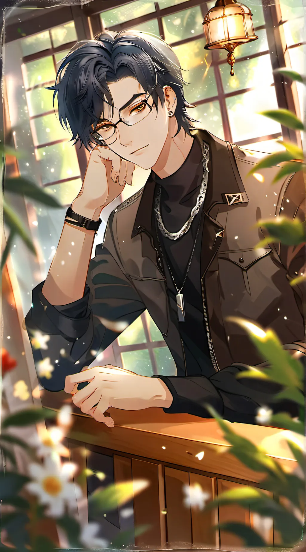 ai character: Max background