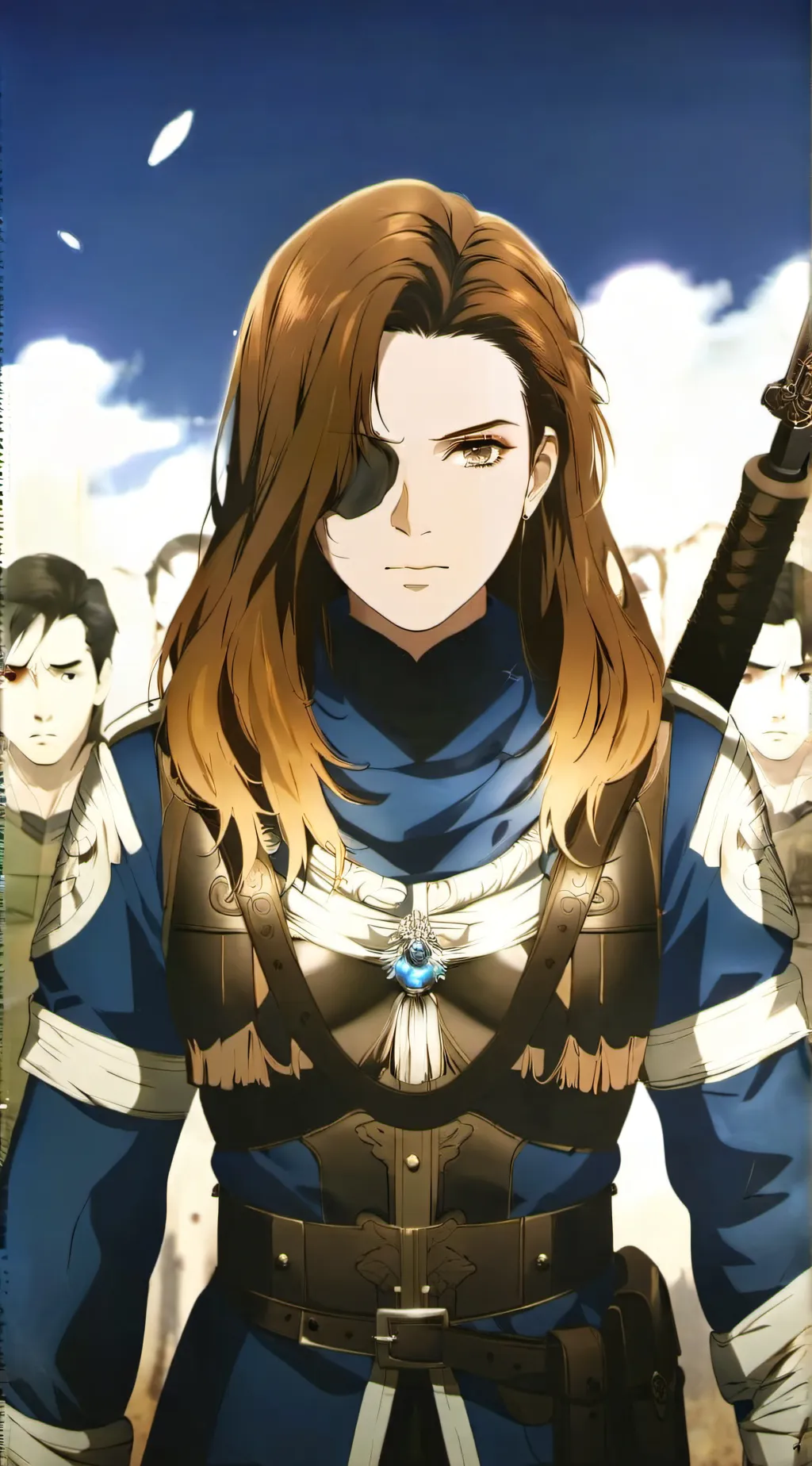 ai character: Sergeant Sapphire background