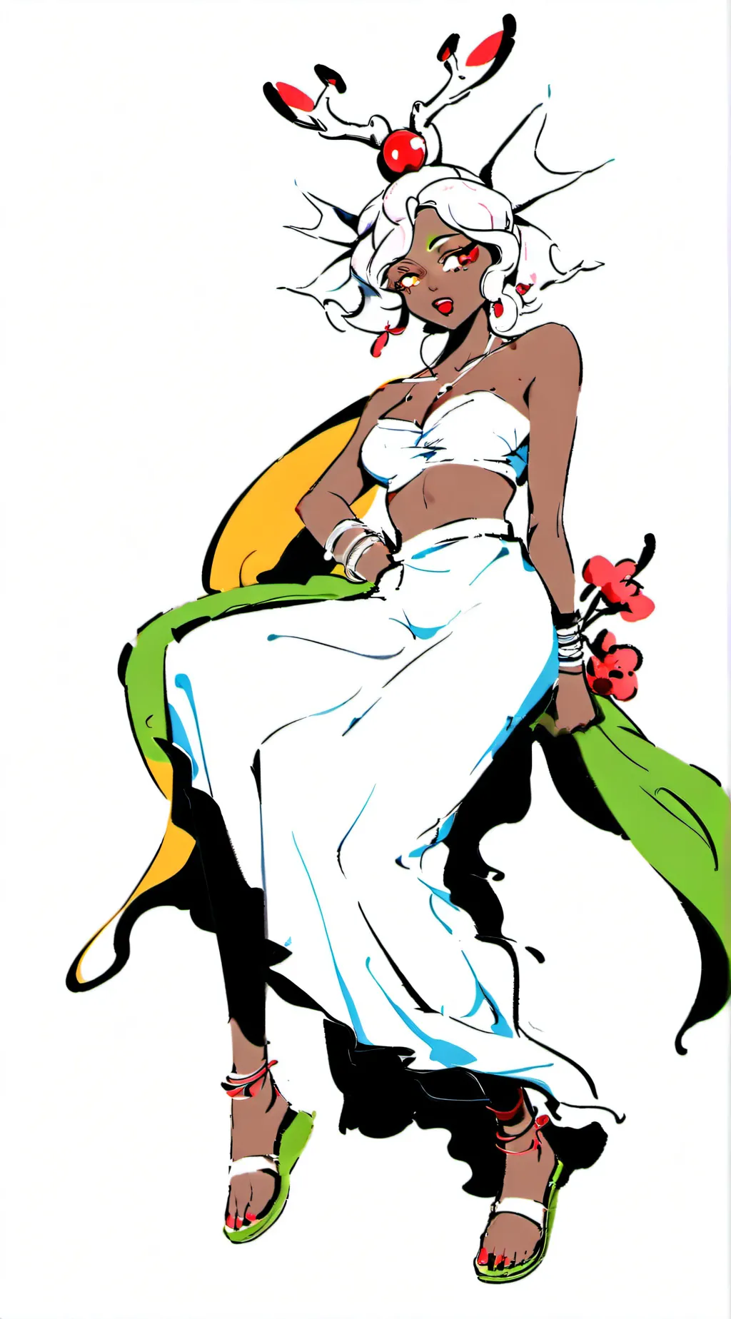 ai character: Ruby background