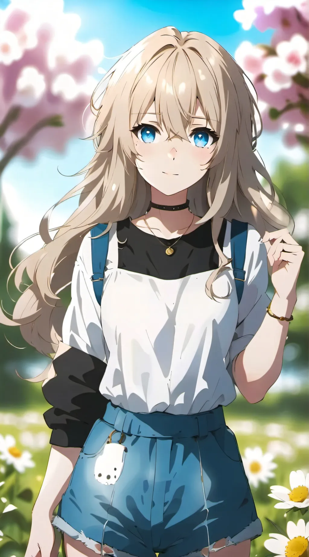 ai character: Julie  background