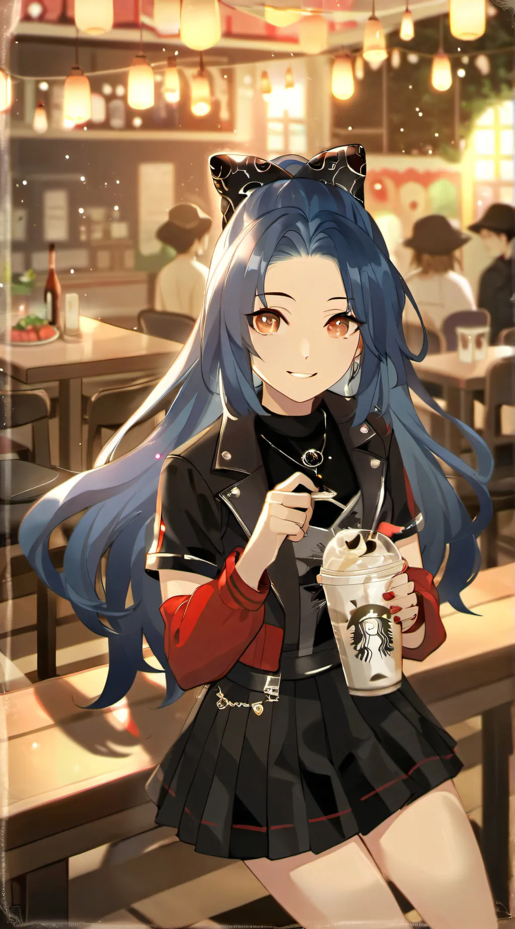 ai character: Evie background