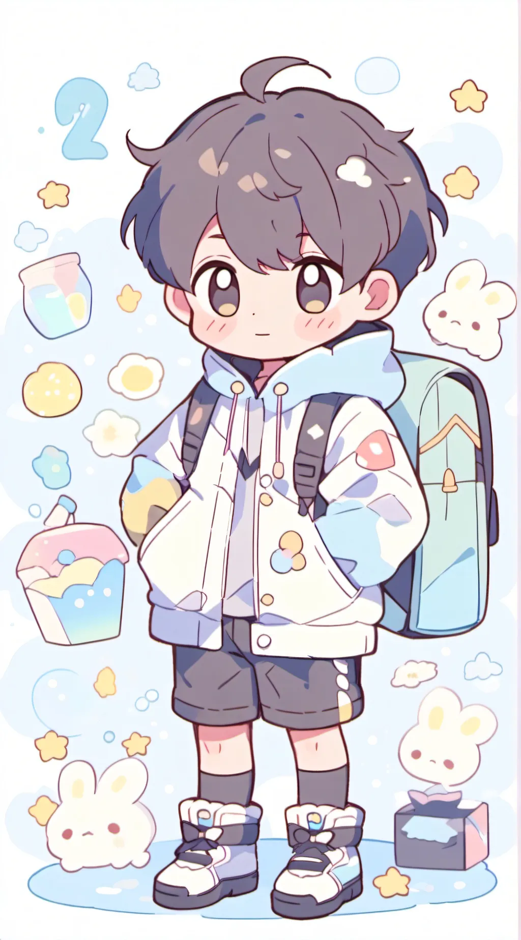 ai character: •|BangChan|• background