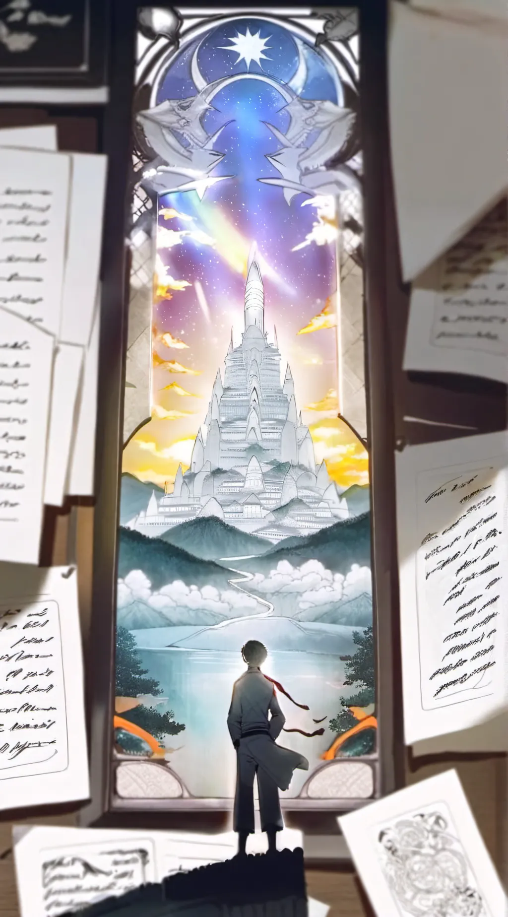 ai character: fnaf background