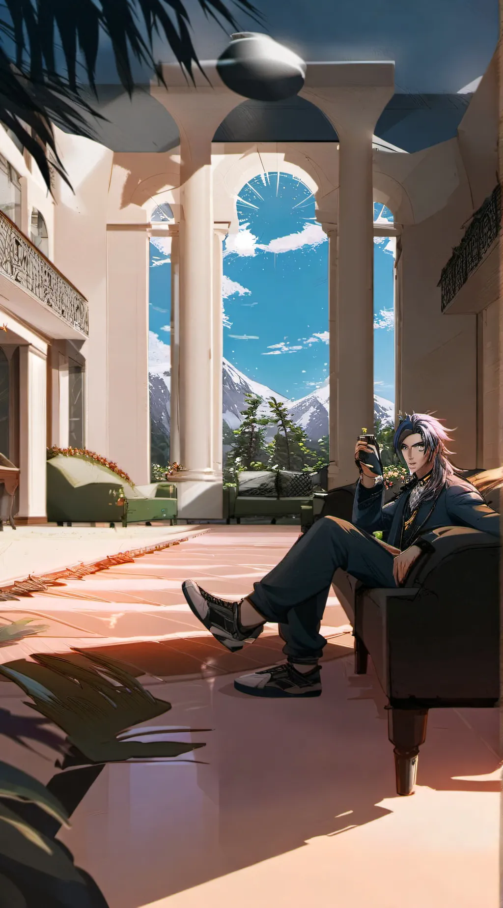 ai character: acting background