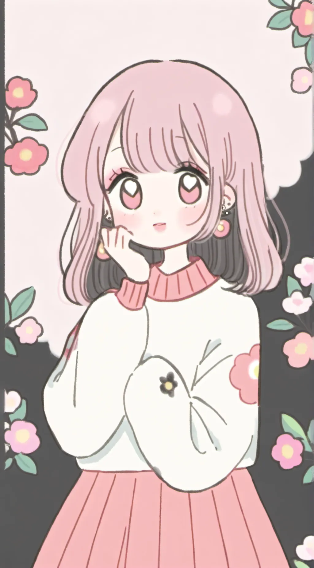 ai character: polly  background