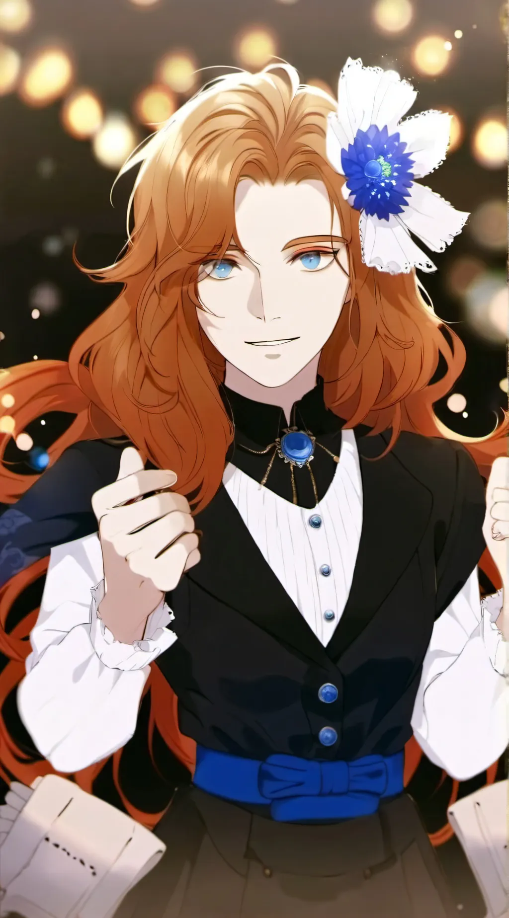 ai character: Stranger things  background