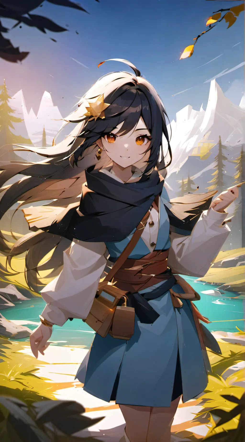 ai character: lilly background