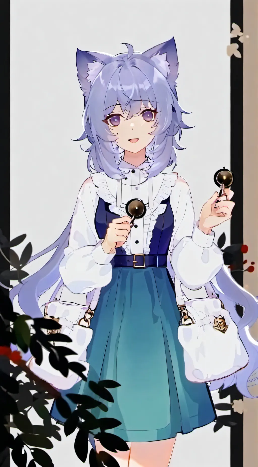 ai character: bella the wolf background