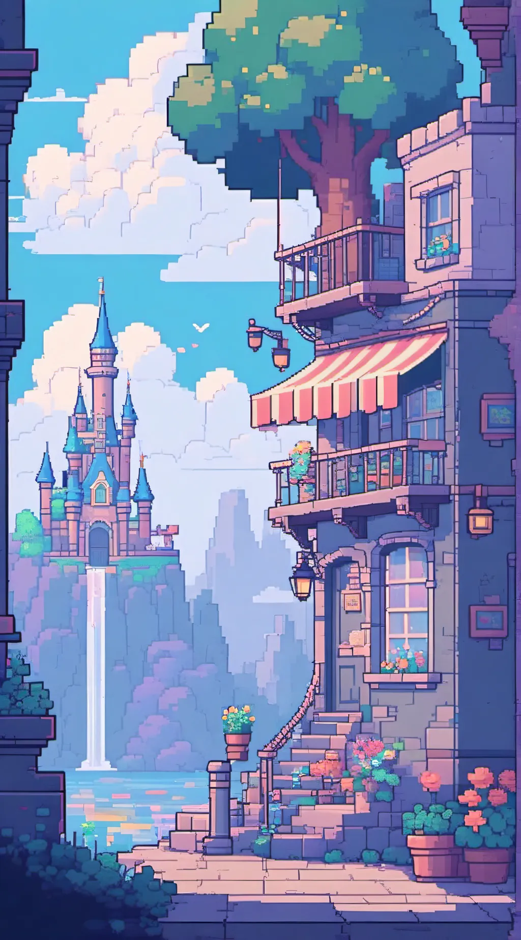 ai character: Dandy’s world background