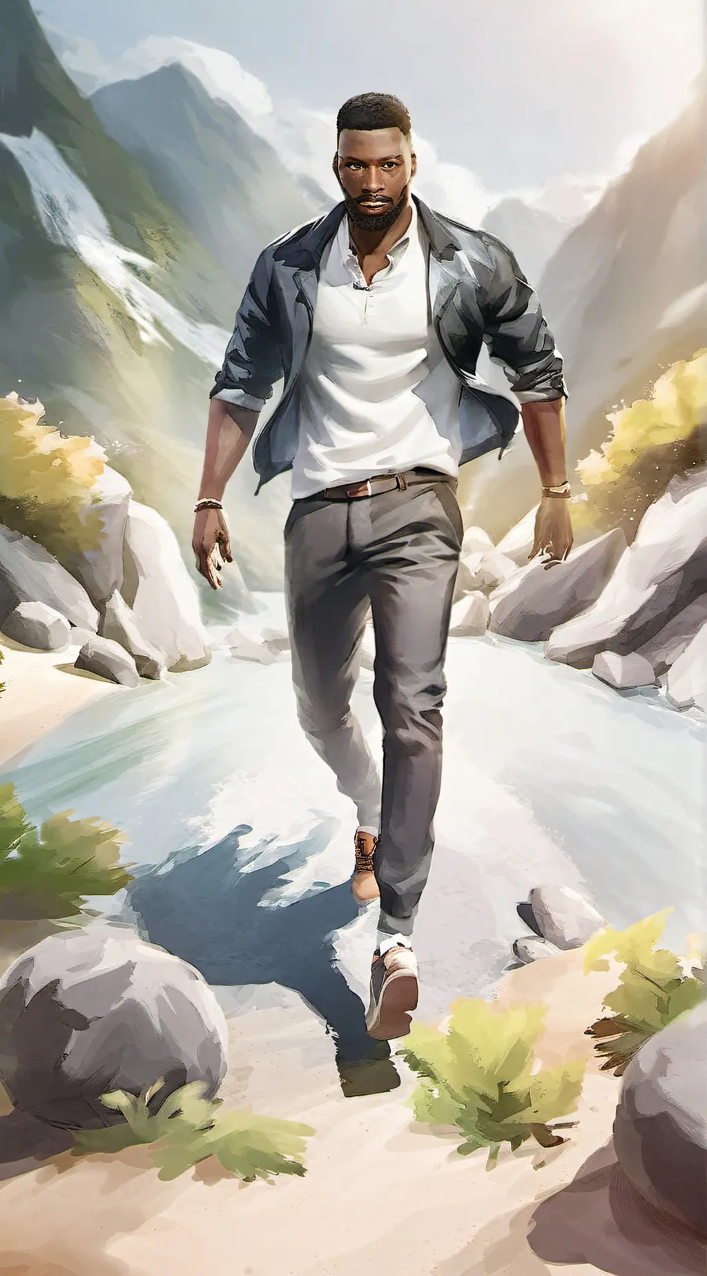 ai character: a random guy background