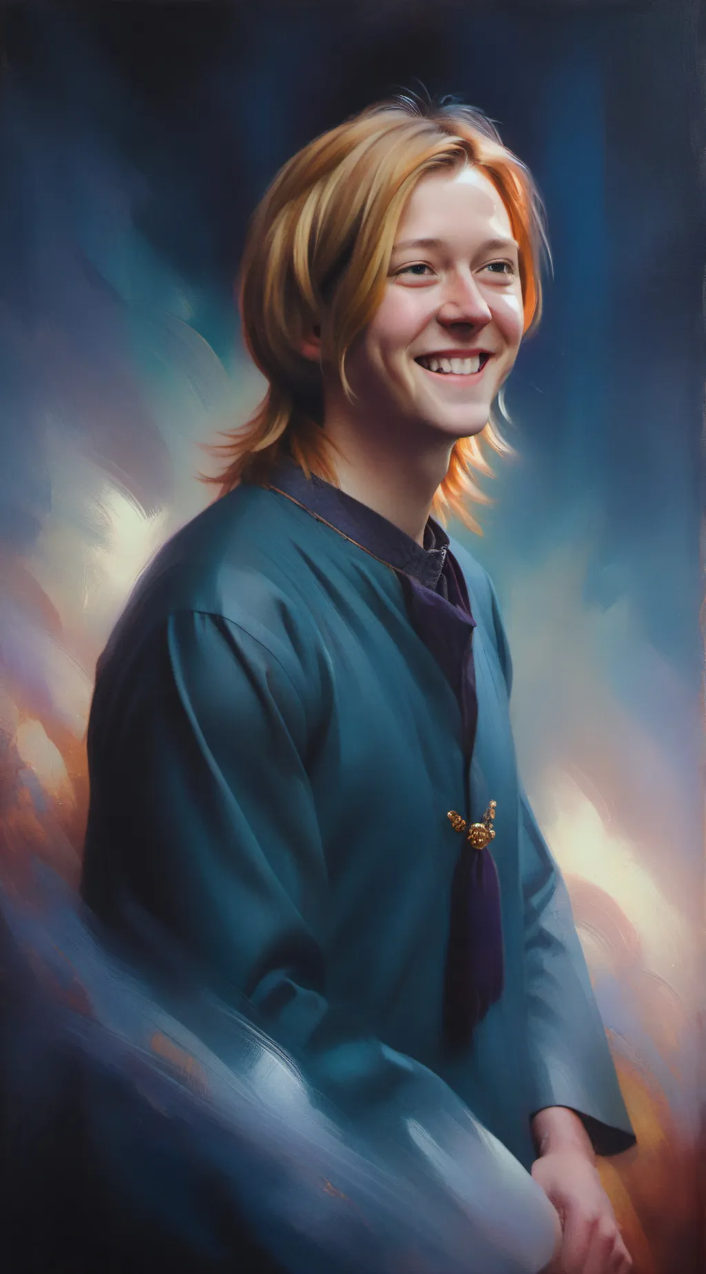 ai character: Ron x harry  background