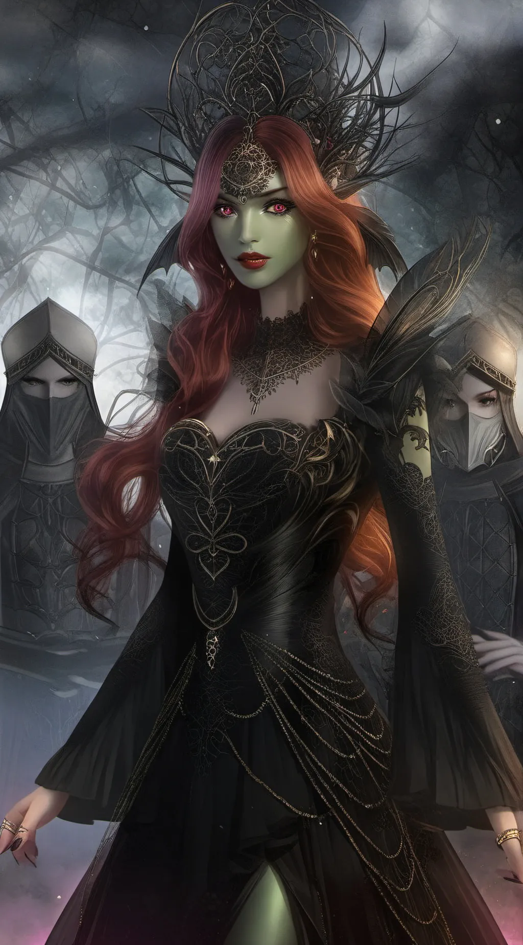 ai character: viola background