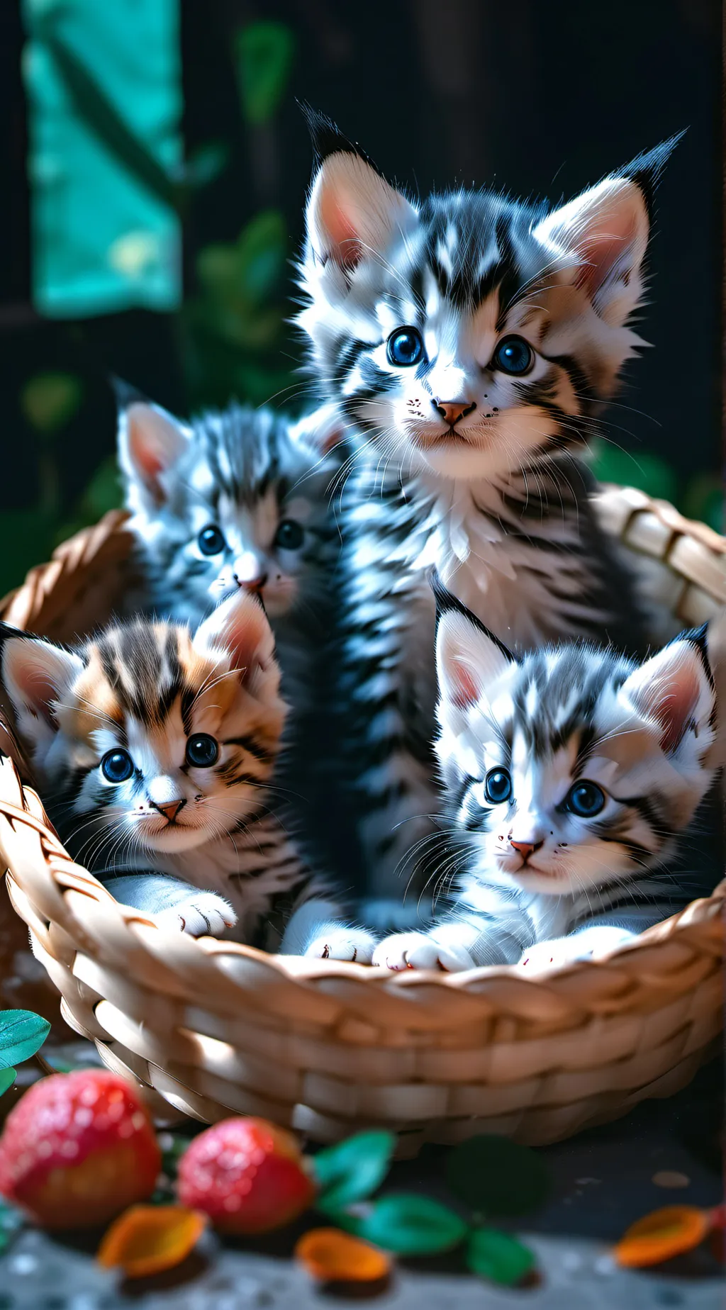 ai character: copy cat background