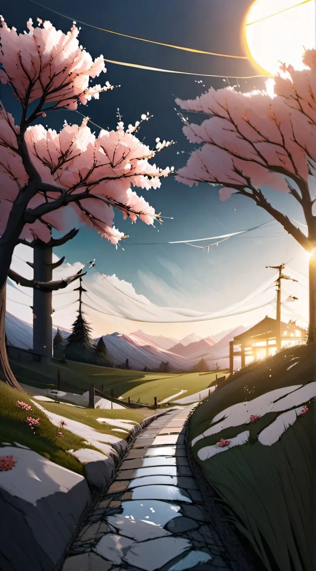 ai character: Megumi and gojo background