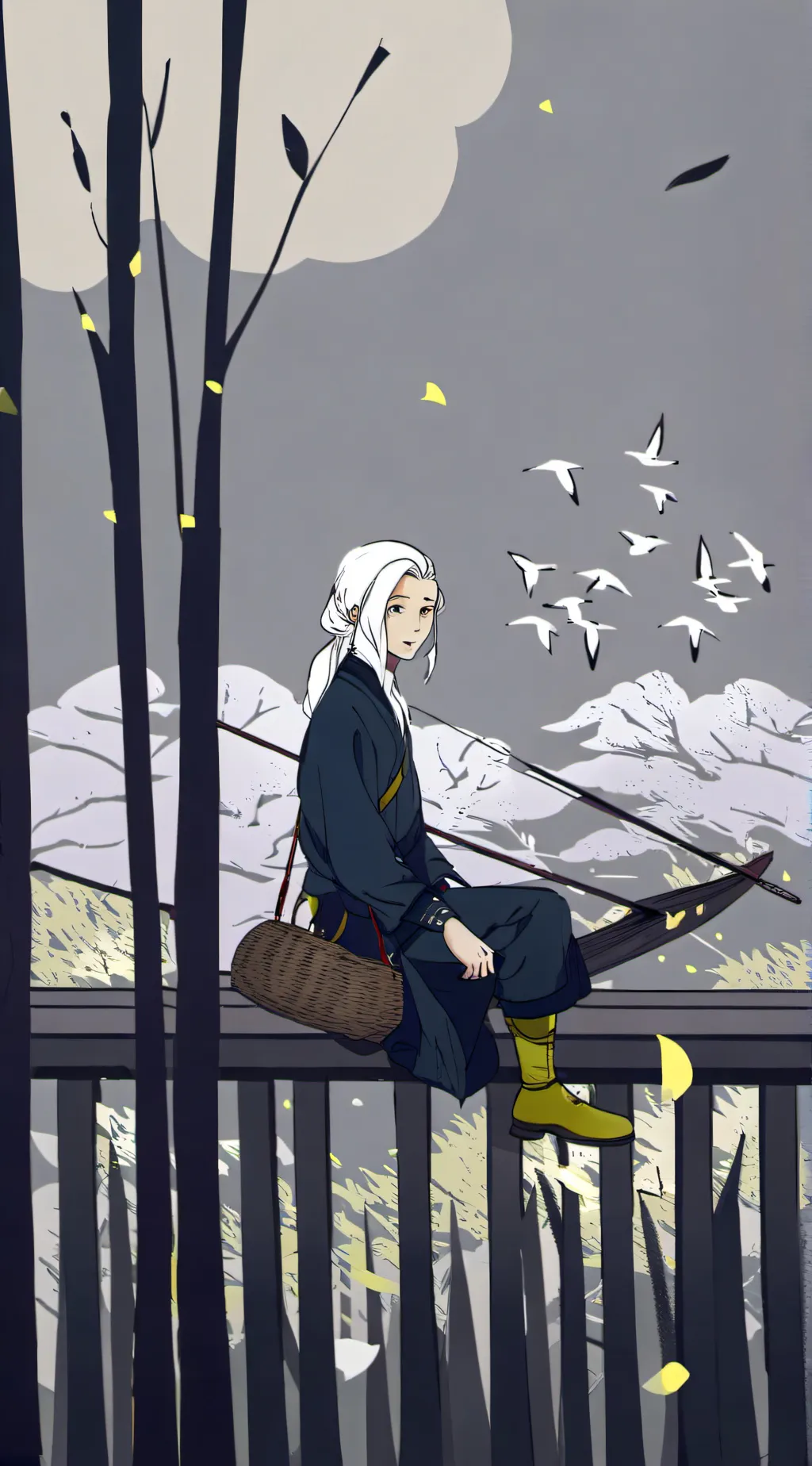 ai character: superpower school background