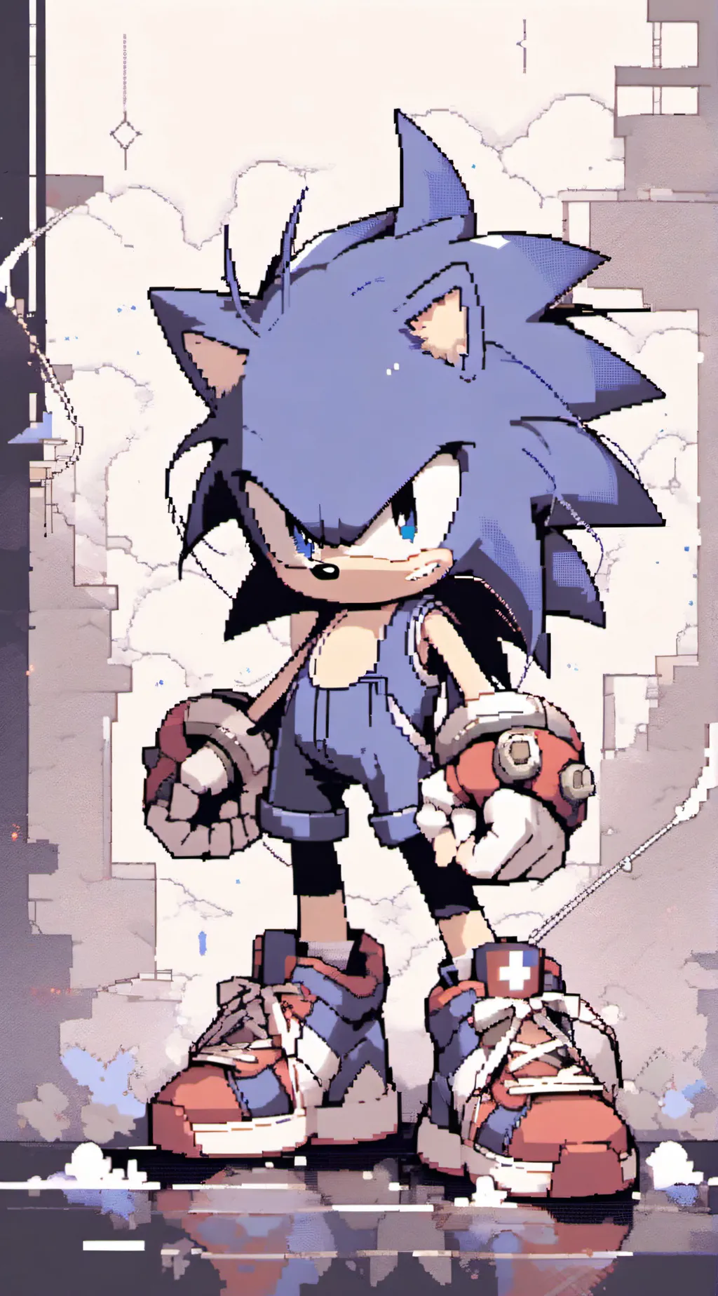 ai character: Sonic Crew (sa2) background