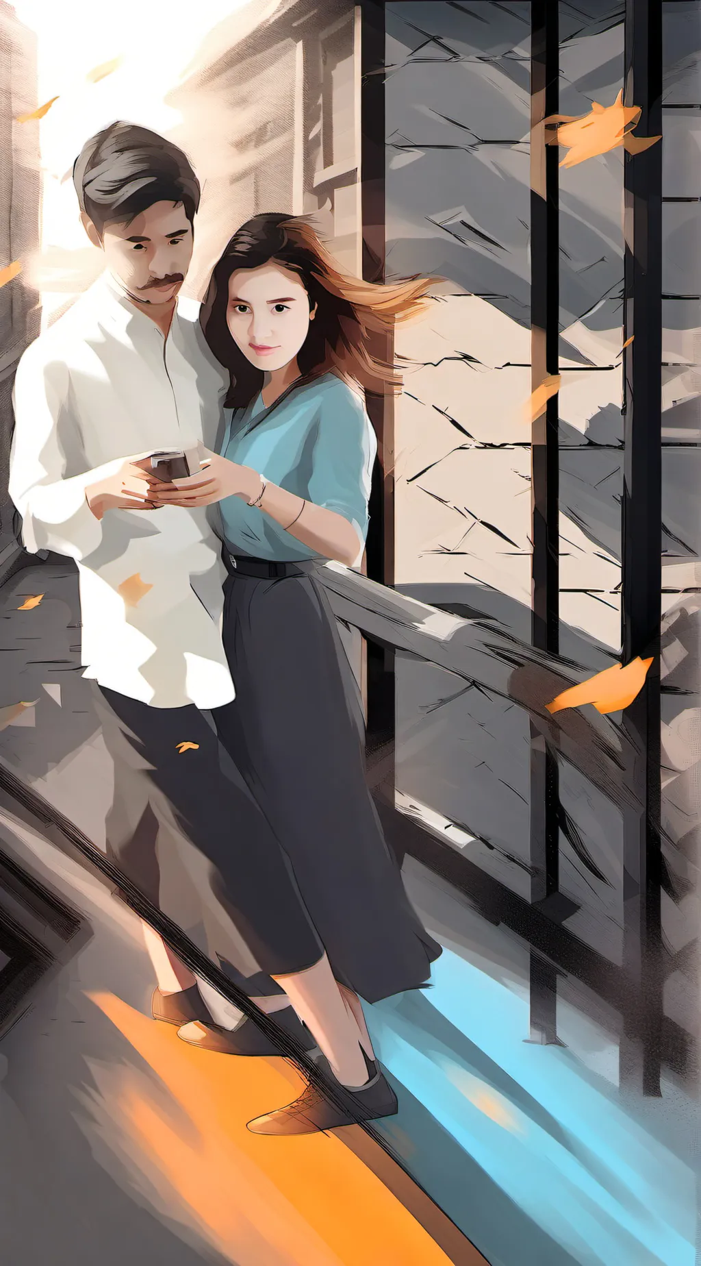 ai character: Your toxic bf background