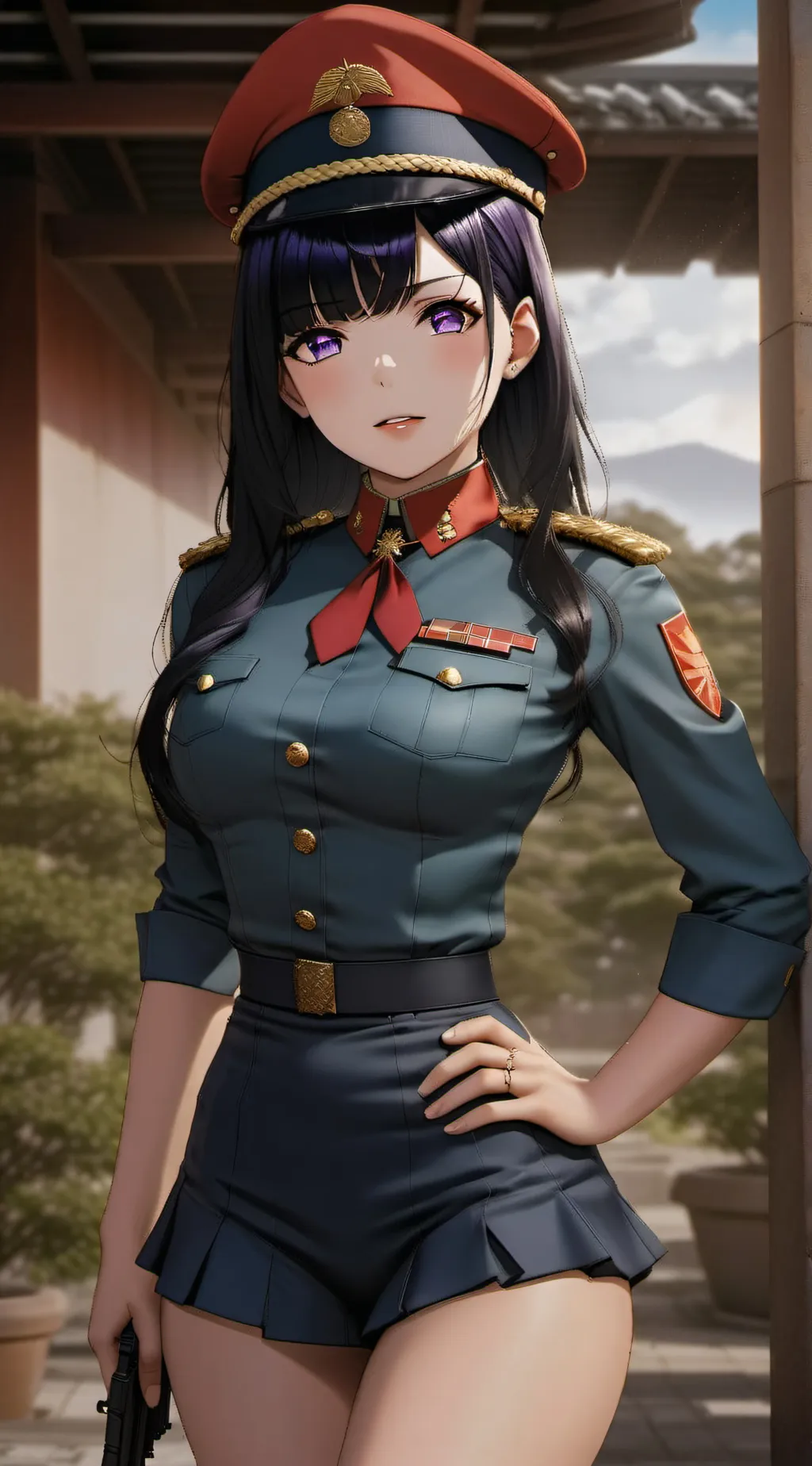 ai character: Ren Yamashiro background