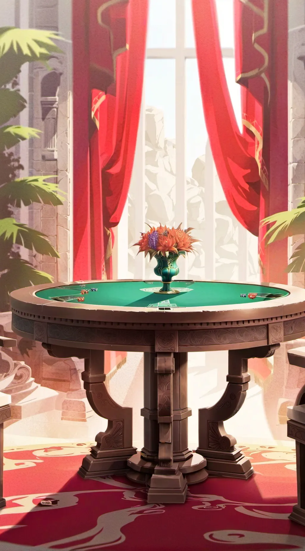 ai character: Cat headphones background