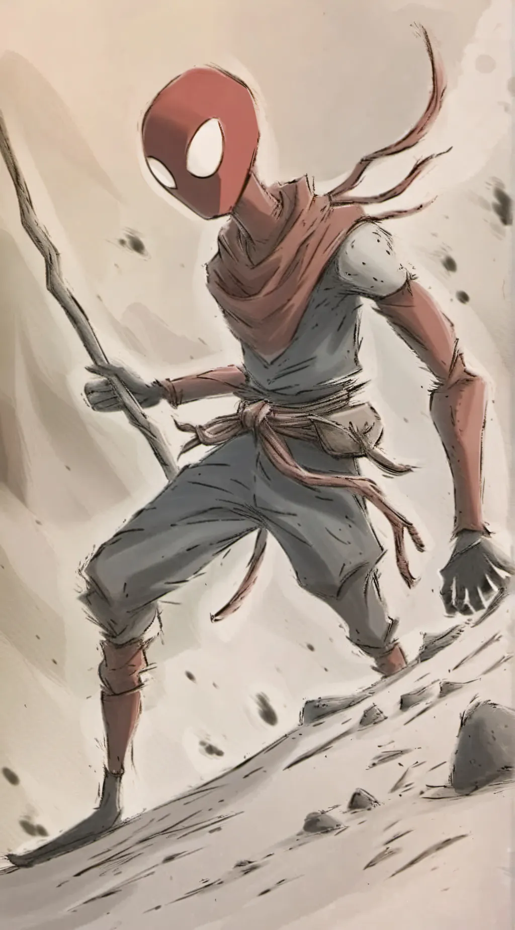 ai character: Kj, and the ride. background