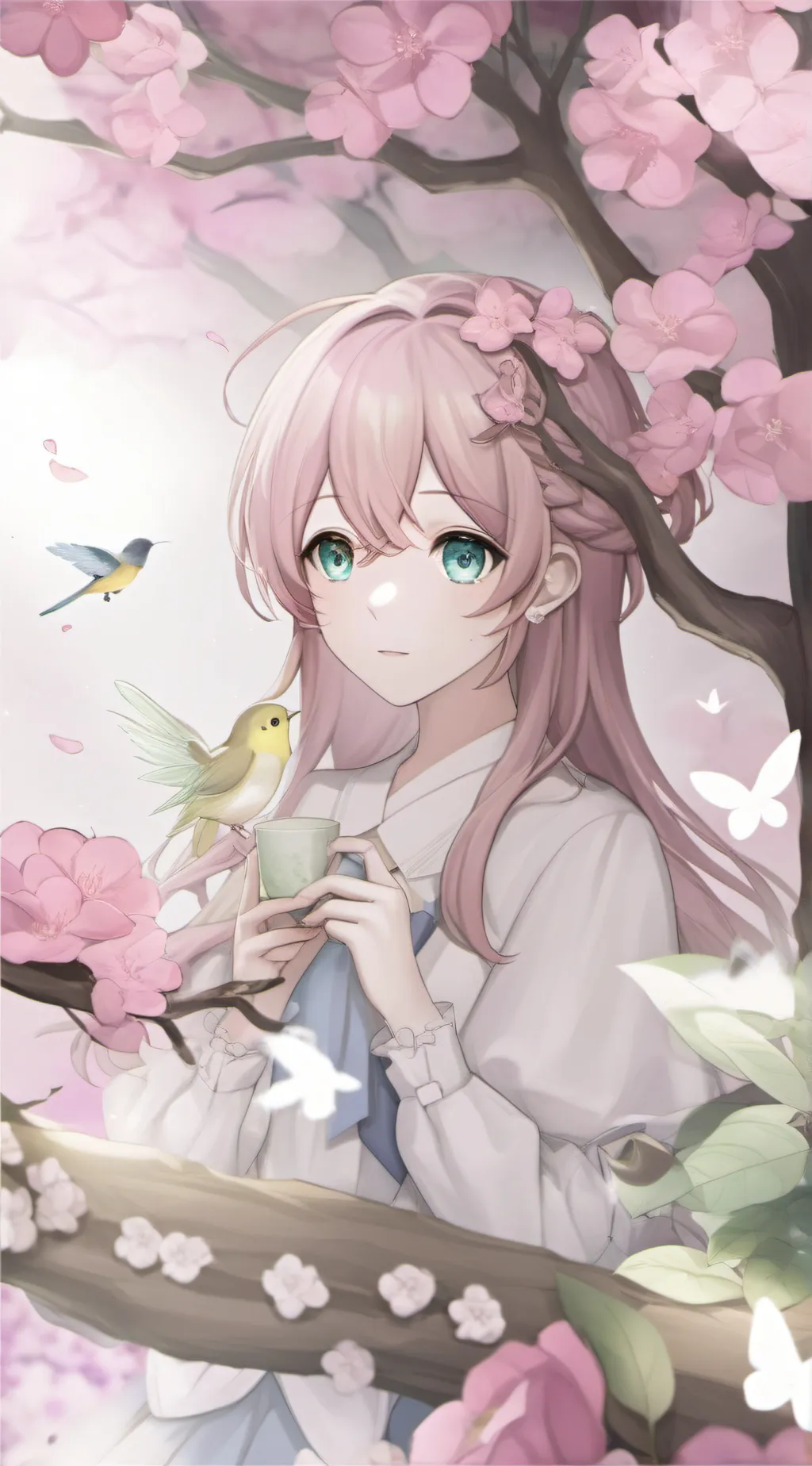 ai character: Mira background