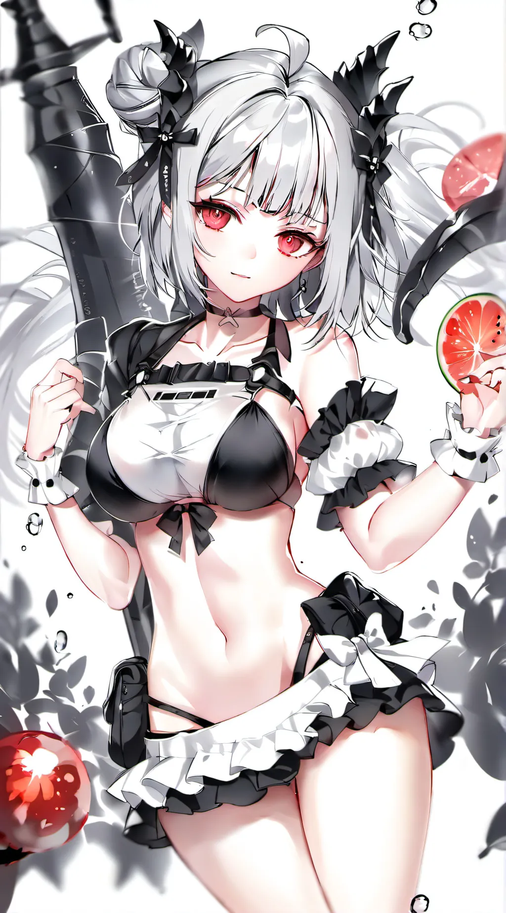 ai character: lucy the maid background