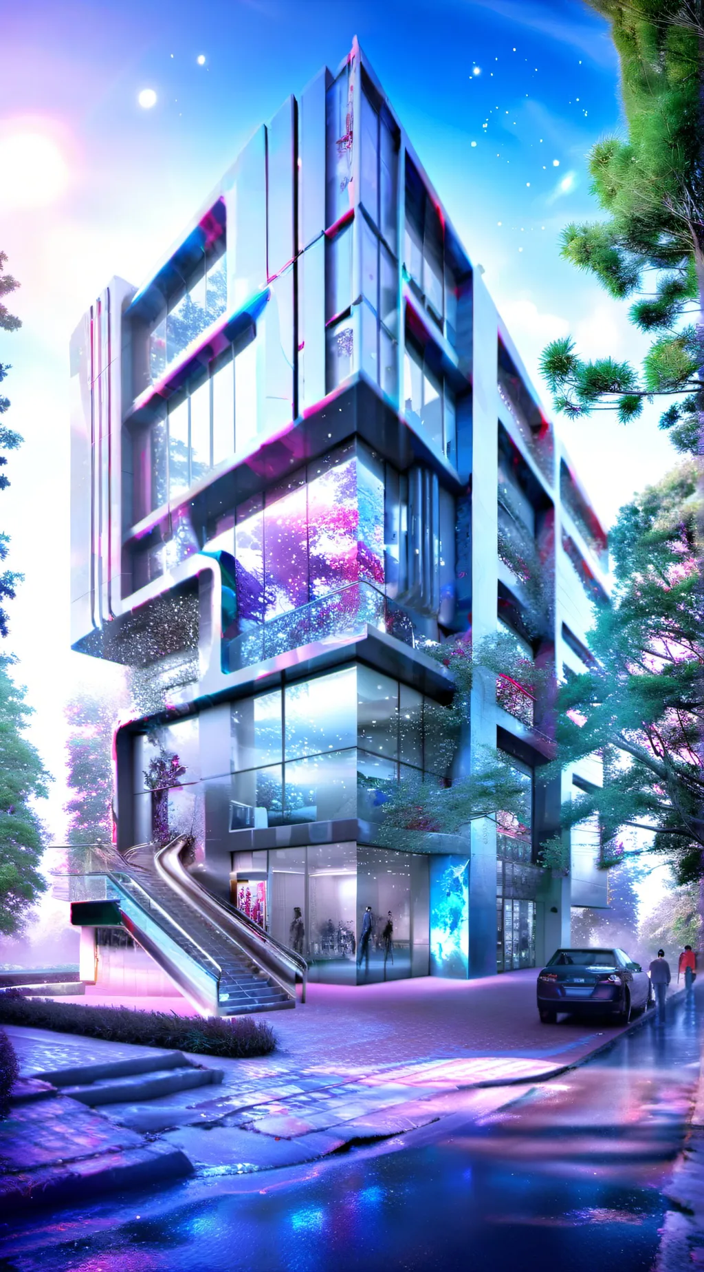 ai character: School background