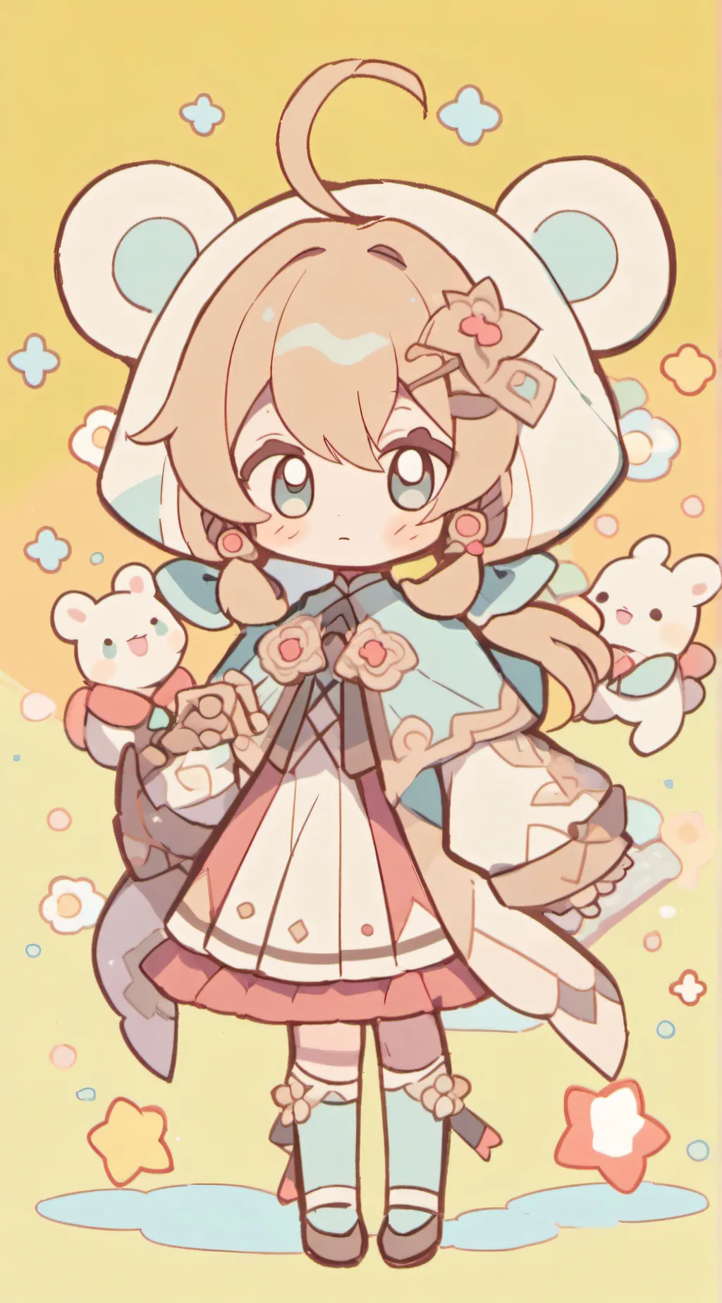 ai character: RLD VS IR background