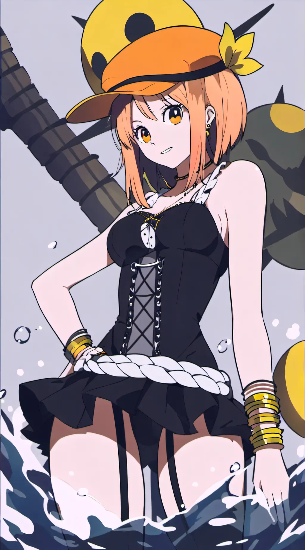 ai character: Nami background