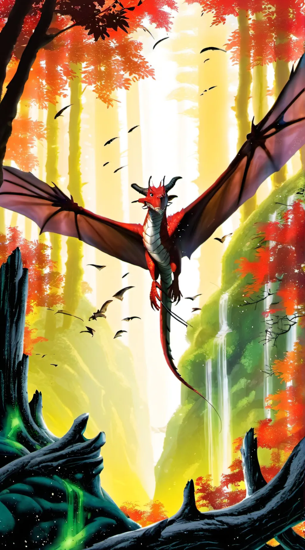 ai character: Ruskin and crew! background