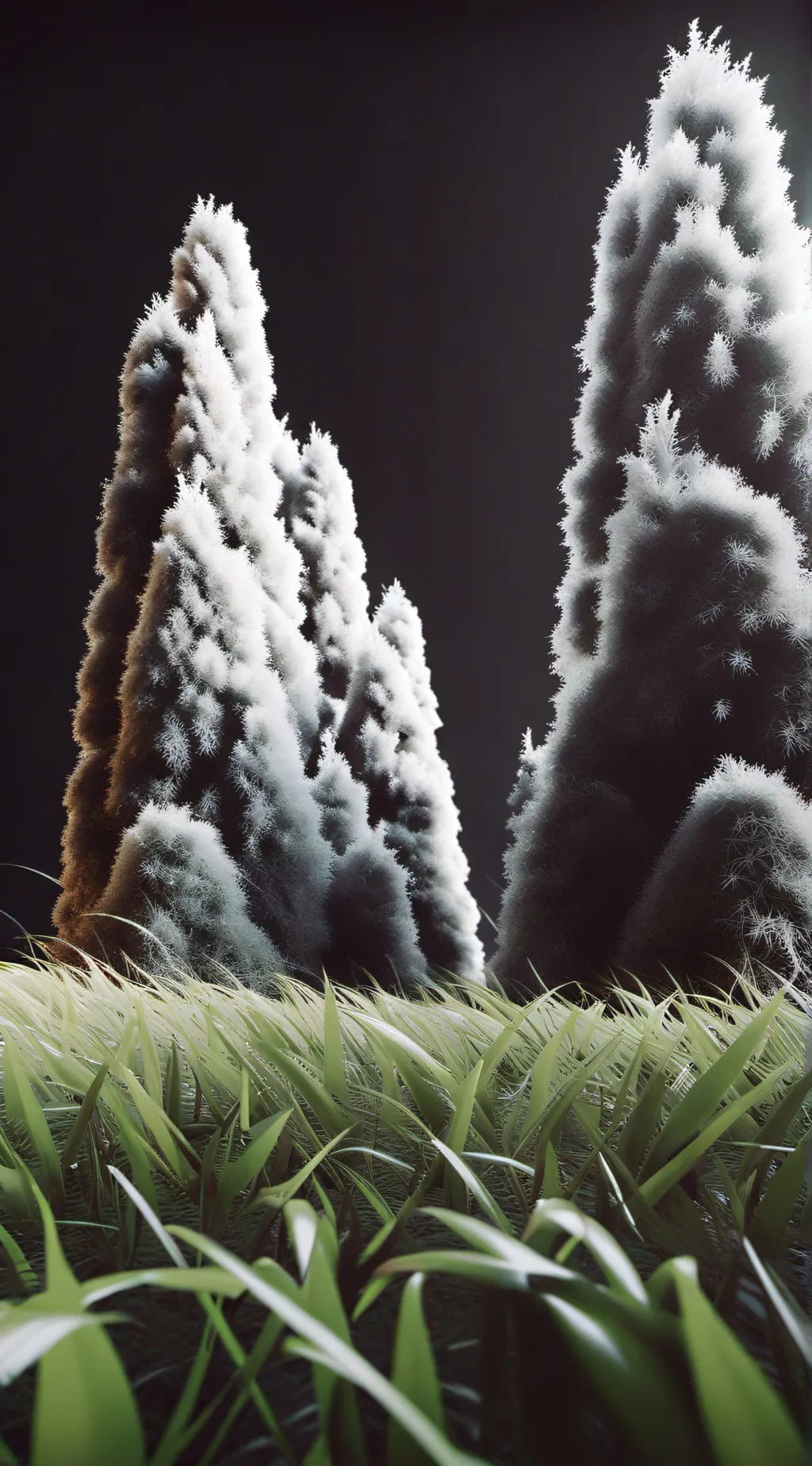 ai character: Grass background